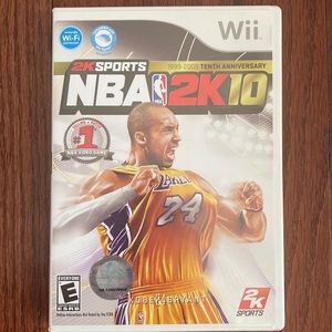 Wii Game — NBA 2K10 (1999-2009 Tenth Anniversary)